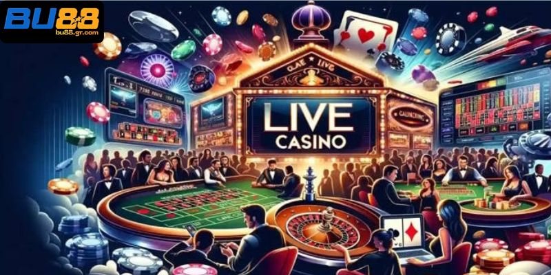 Giới thiệu sảnh casino BU88
