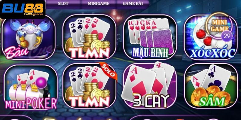 Liệt Kê Các Hình Thức Trò Chơi Đánh Bài Bu88